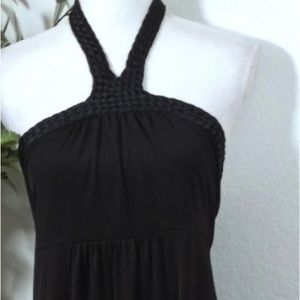 Black maxi dress- womens L